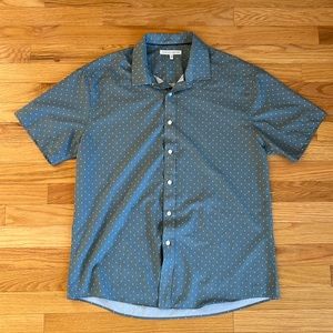 Men’s short sleeve button up